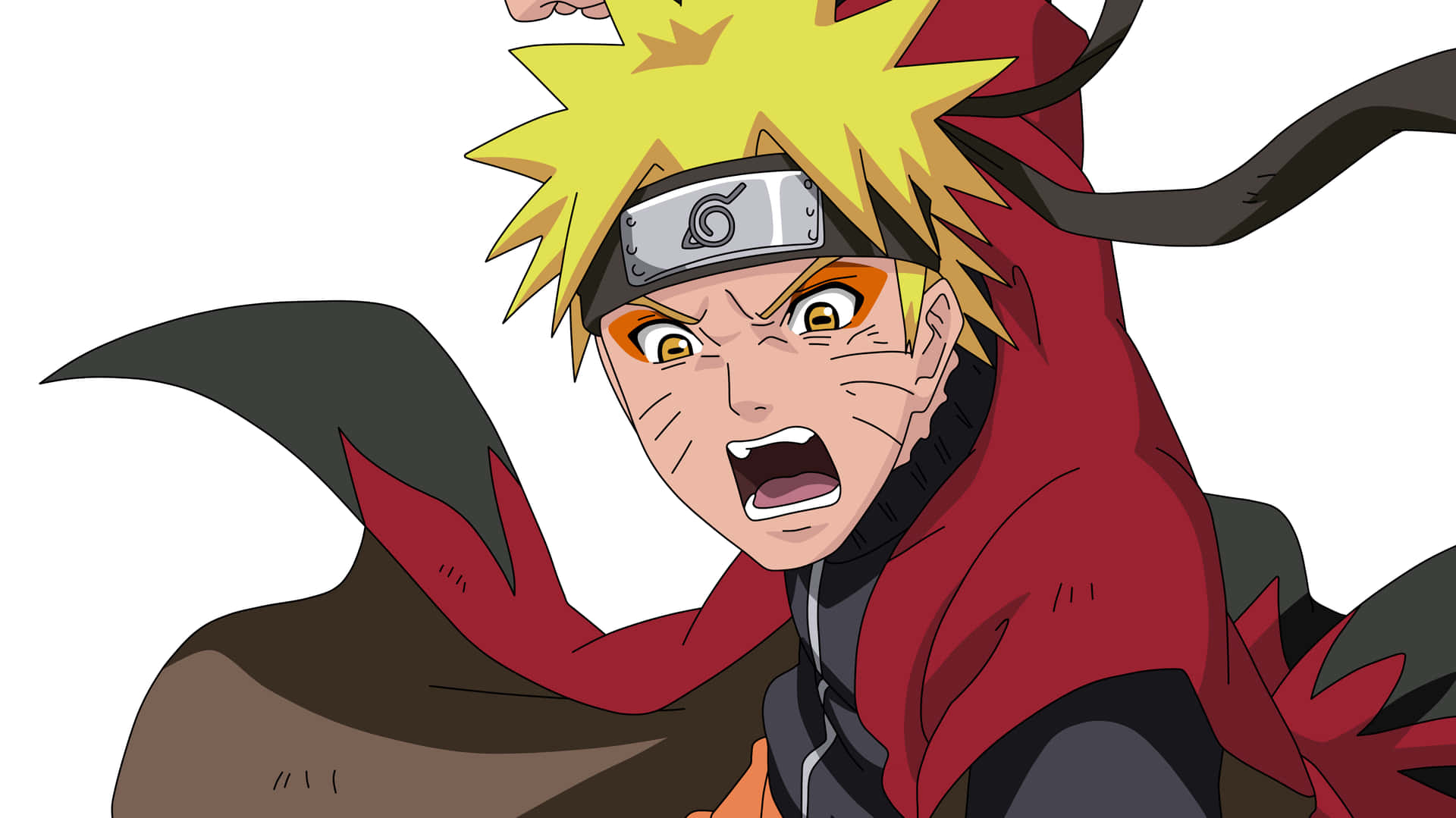 Naruto Uzumaki In Sage Mode Background