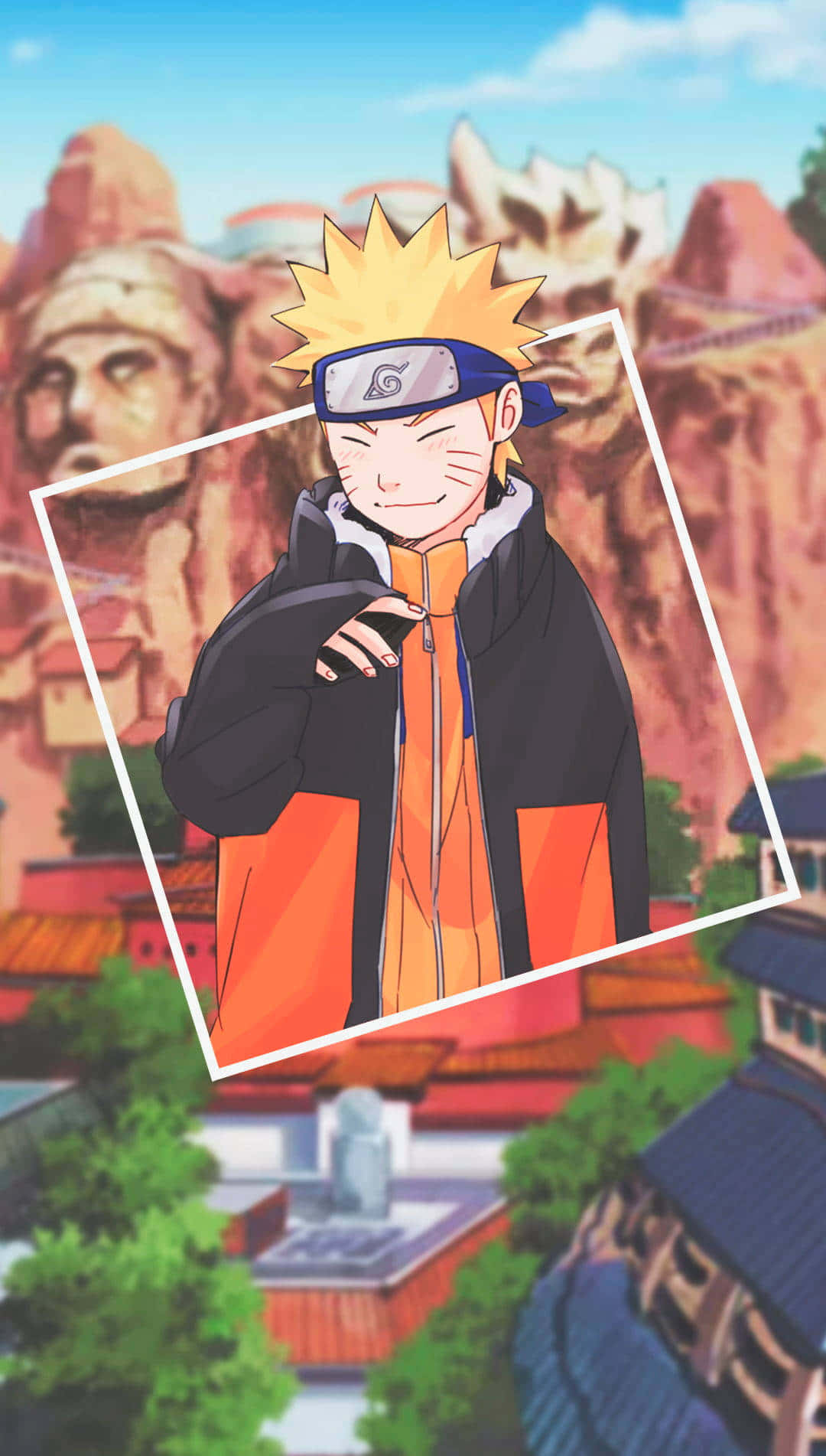Naruto Uzumaki Konoha Backdrop Background