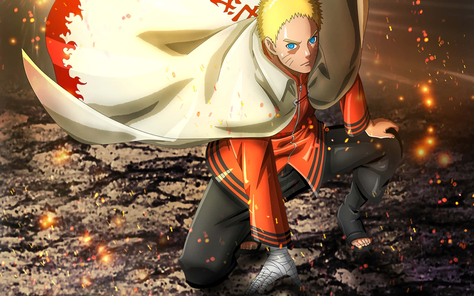 “naruto Uzumaki: Ready For Action.” Background