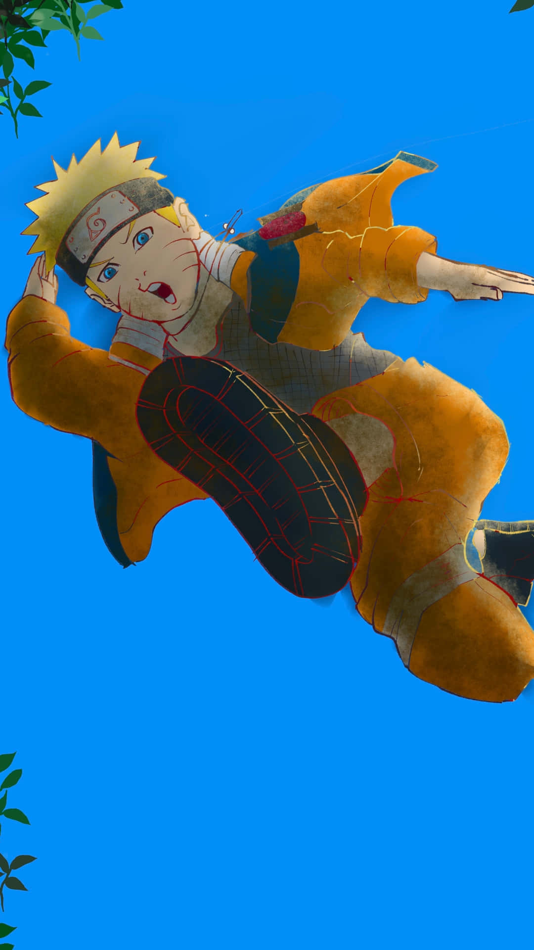 Naruto Uzumaki Sky Divei Phone Wallpaper Background