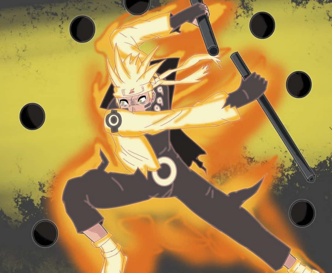Naruto Uzumaki, The Sage Of Six Paths, Summoning His Sharingan. Background