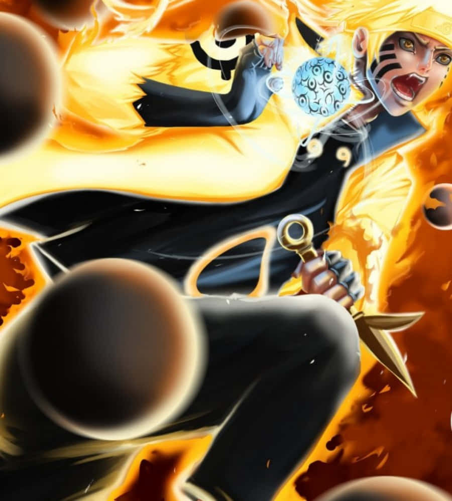 Naruto Uzumaki, The Seventh Hokage And The Sage Of Six Paths Background