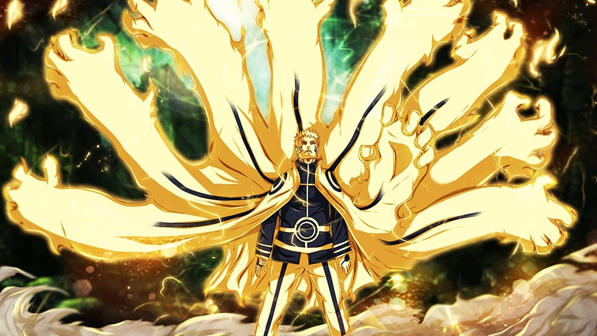 Naruto Uzumaki Unleashed: The Incredible Power Of Sage Mode Background