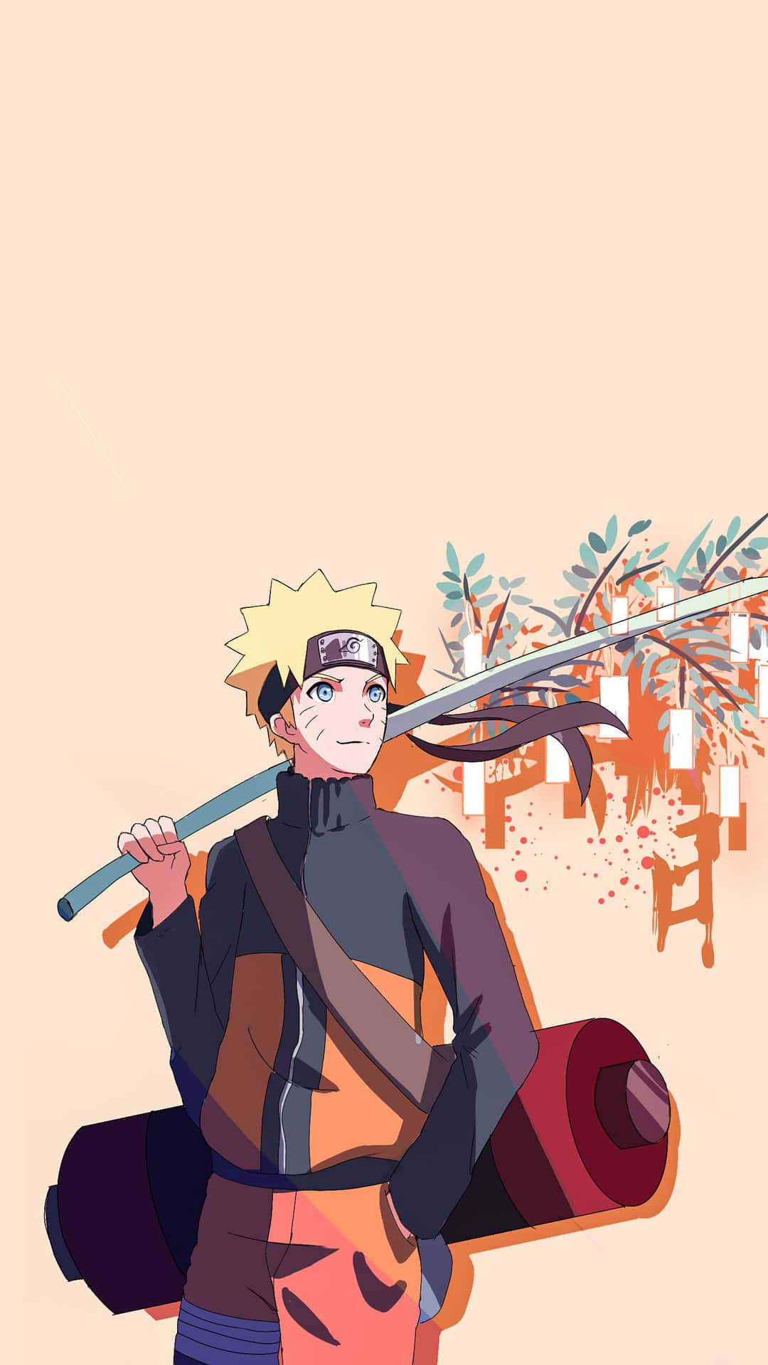 Naruto Uzumakii Phone Wallpaper Background