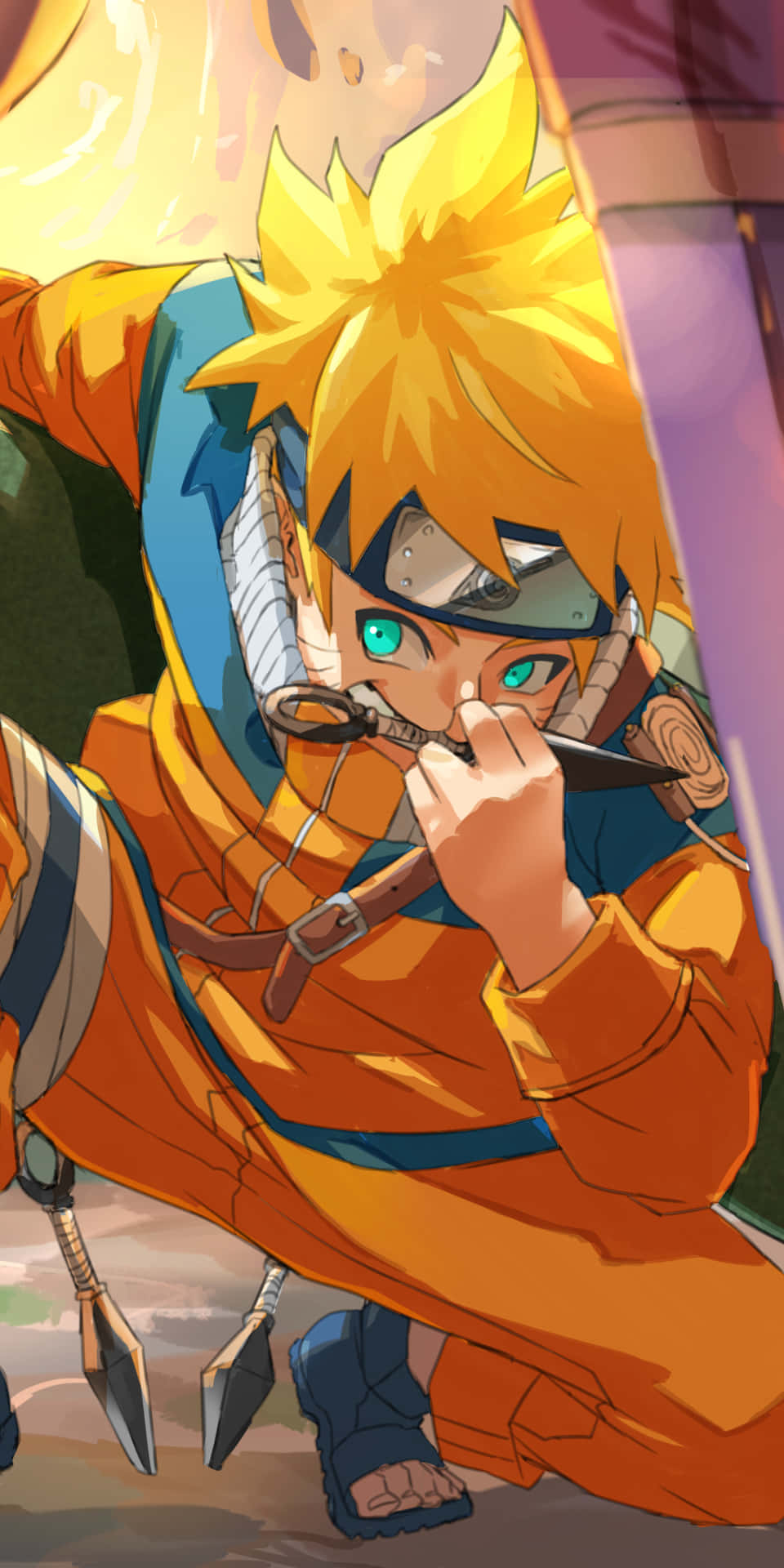 Naruto Uzumakii Phone Wallpaper Background