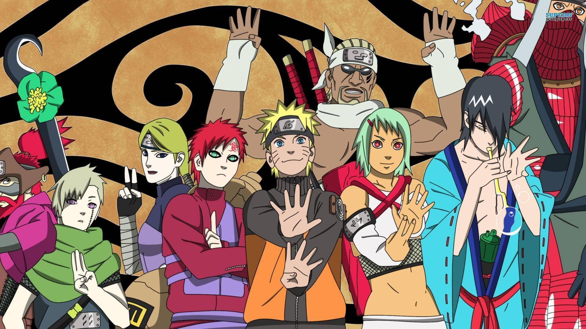 Naruto With Jinchuriki Background
