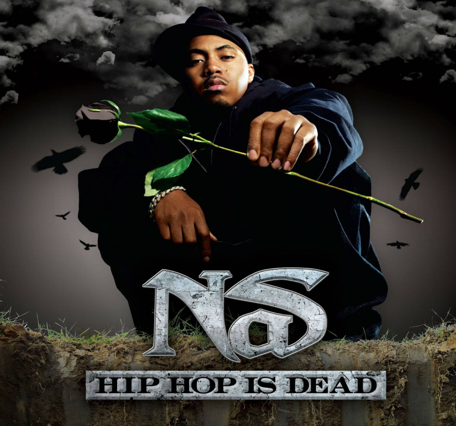 Nas's Hip-hop Is Dead Poster Background