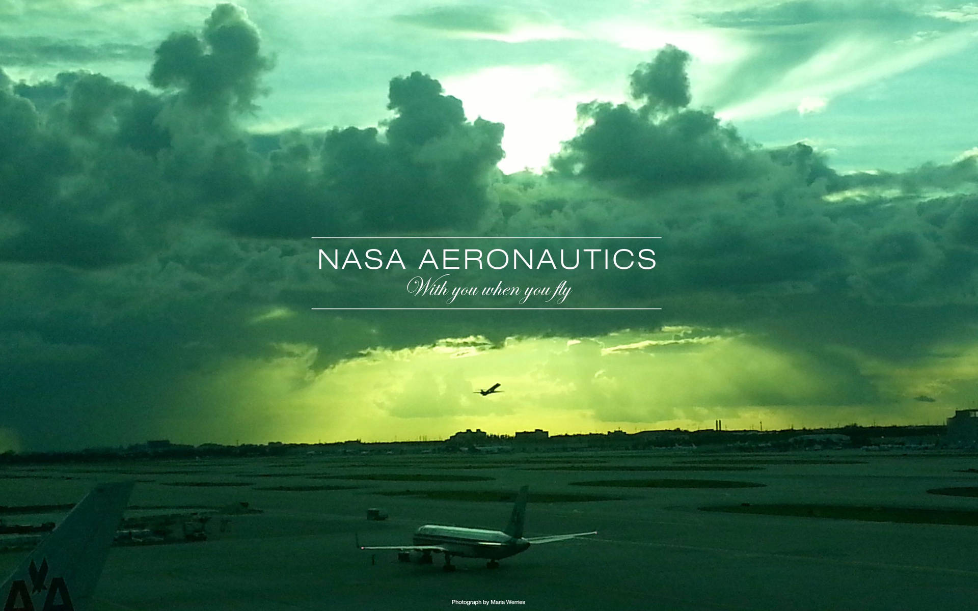Nasa Aeronautics Cover Background