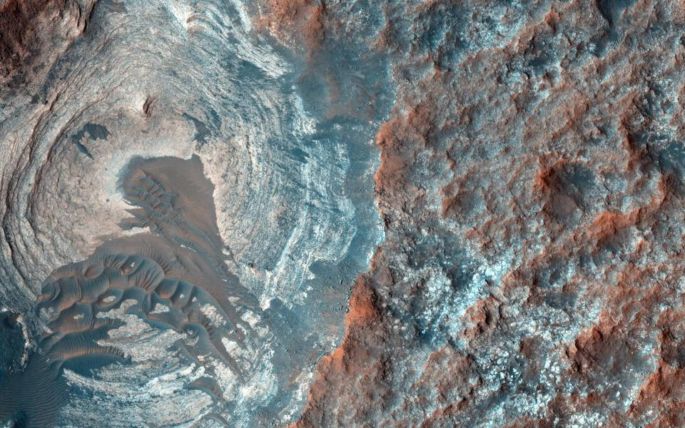 Nasa Aesthetic Photo Of Mars Background