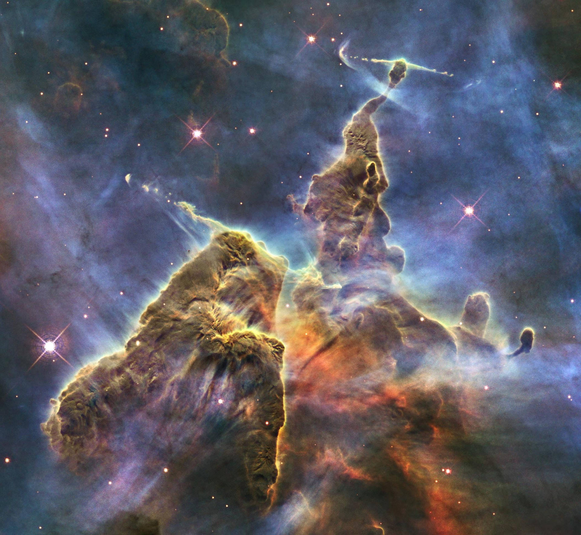 Nasa Iphone Carina Nebula Background