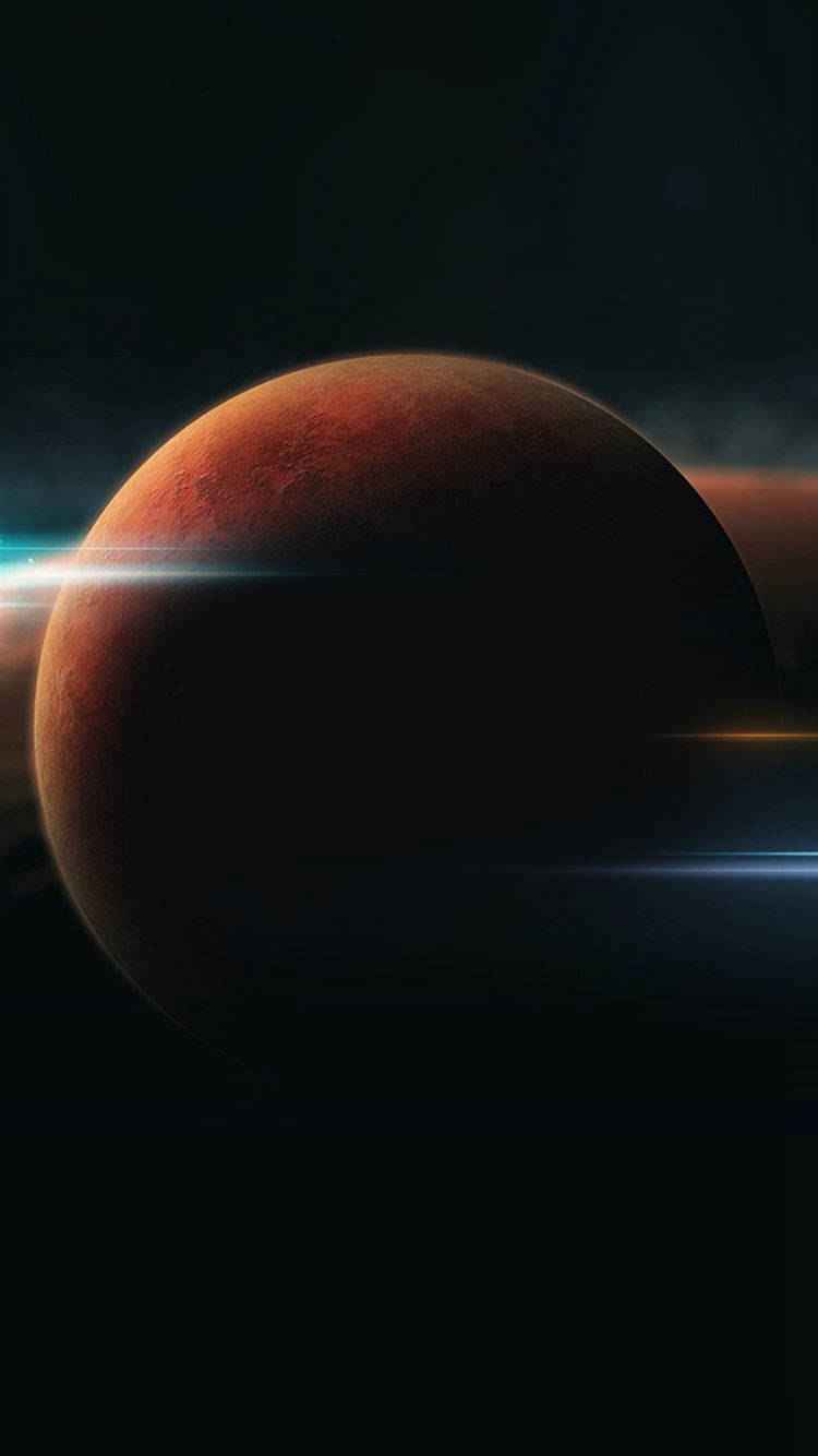 Nasa Iphone Mars Dark Background