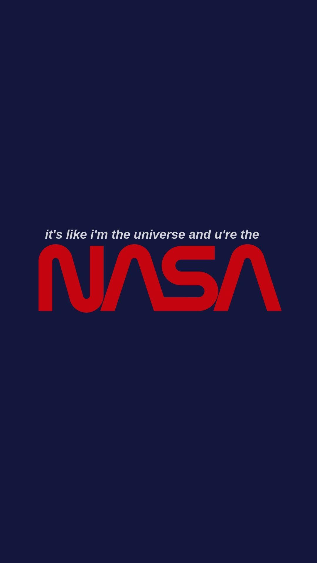 Nasa Iphone Pickup Line Background