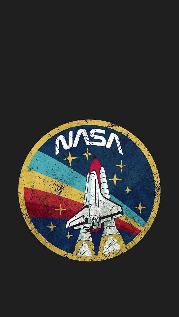 Nasa Iphone Retro Space Shuttle Background