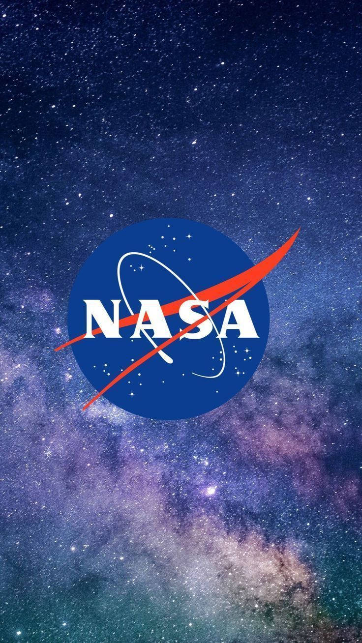 Nasa Iphone Starry Background Logo Background