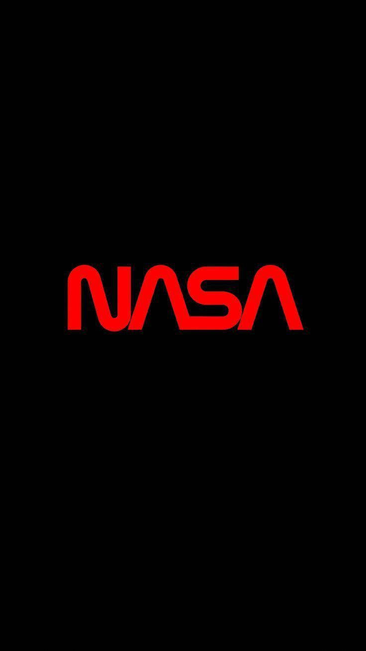 Nasa Iphone Worm Logo Background