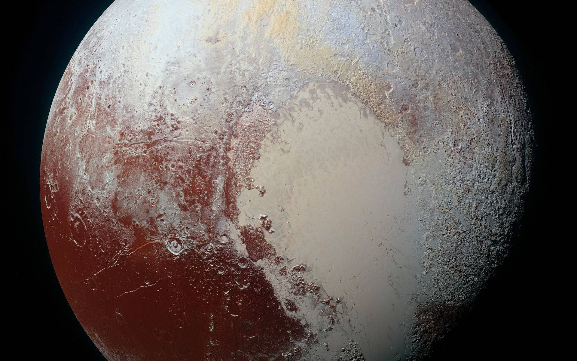 Nasa Pluto Terrain