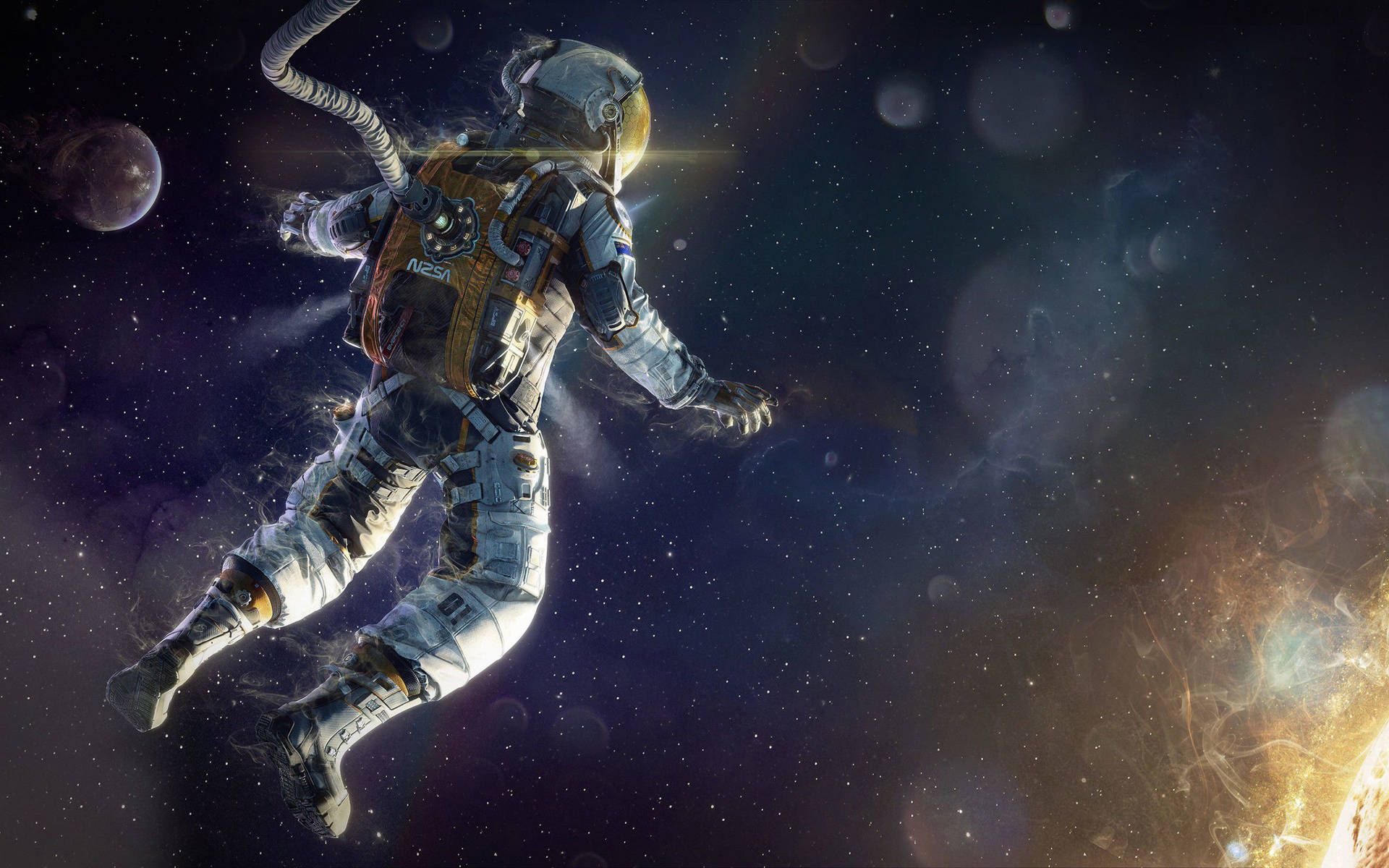 Nasa Space Astronaut Hd Background