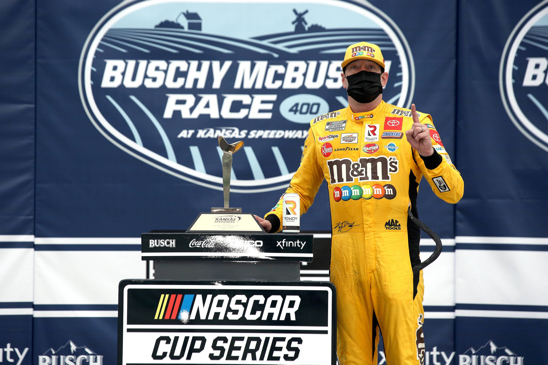 Nascar Champion Kyle Busch Background