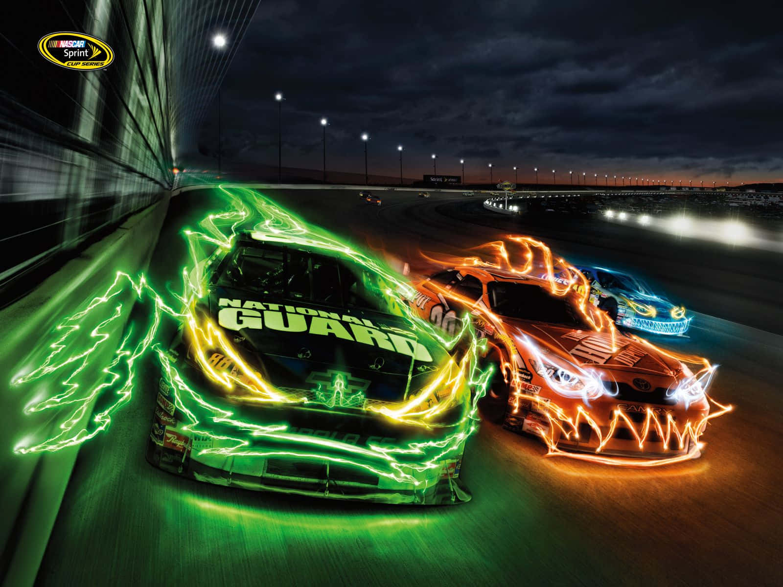 Nascar Neon Lights