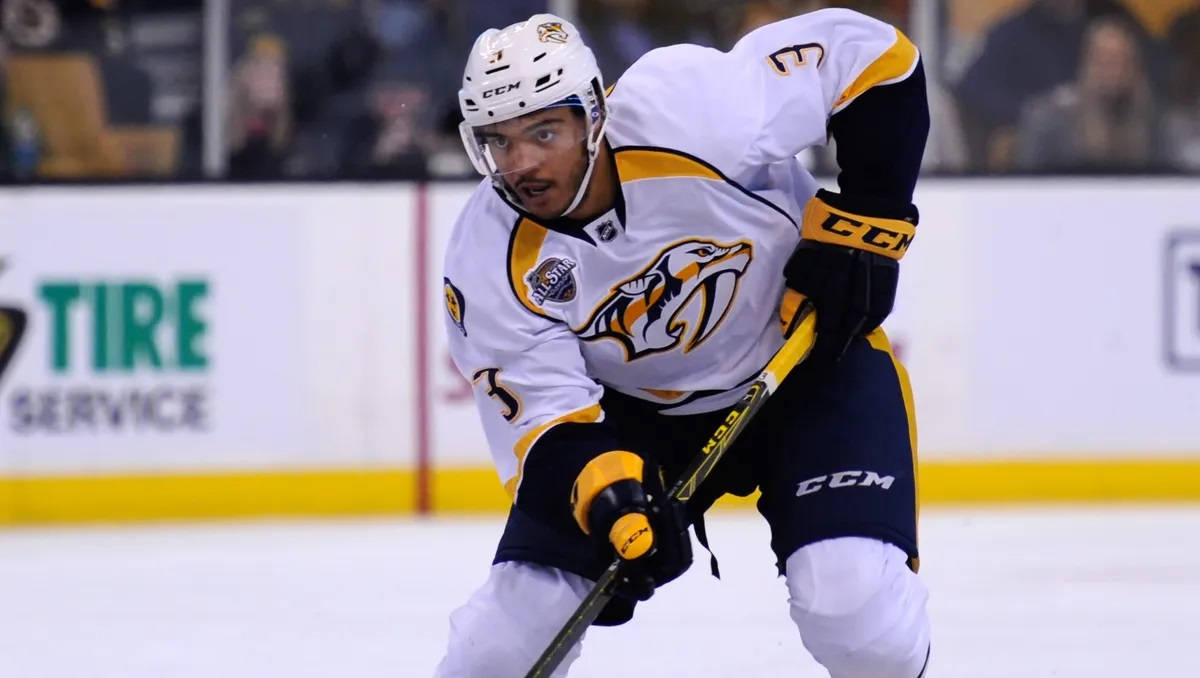 Nashville Predators Defenseman, Seth Jones, In-game Focus