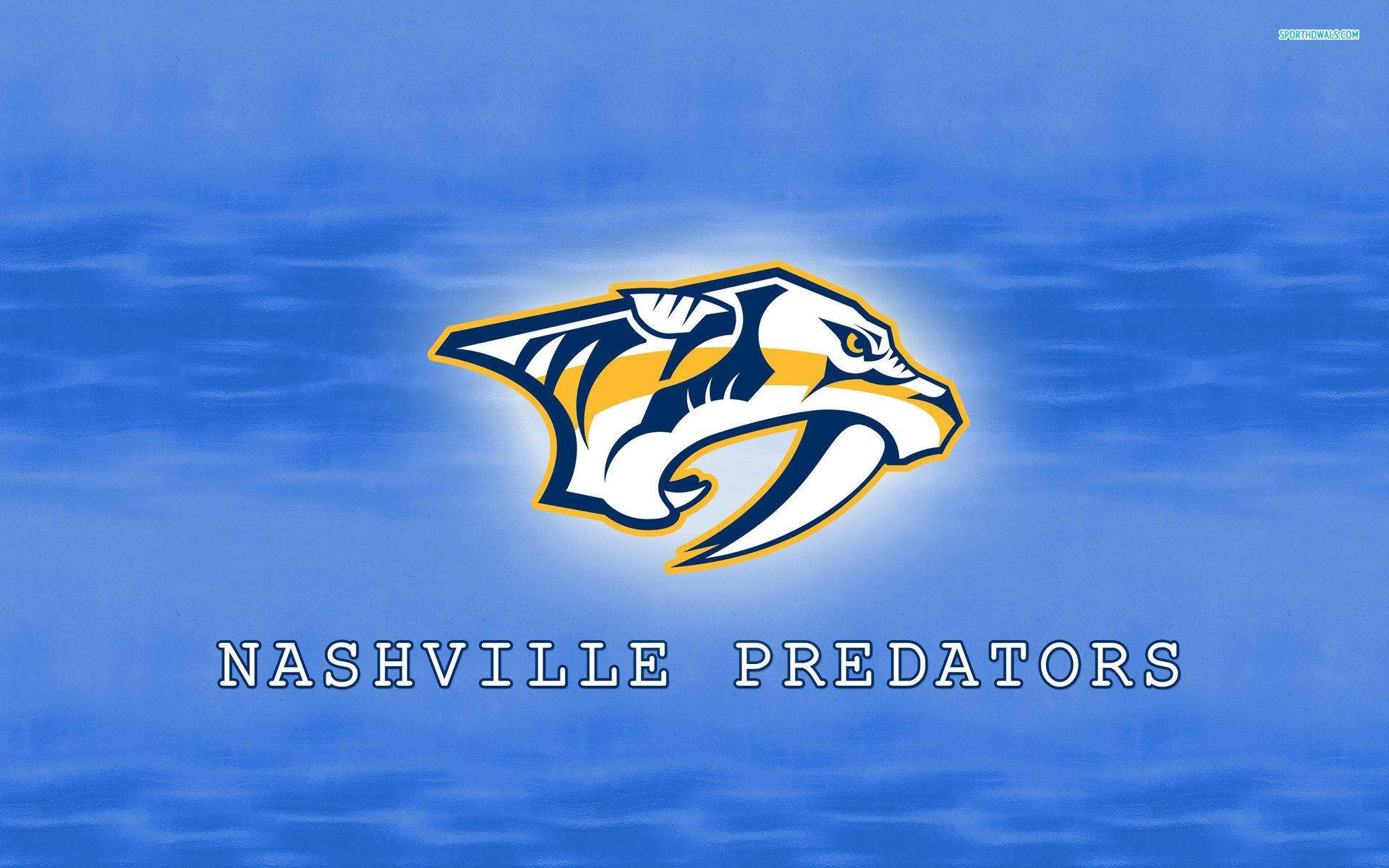 Nashville Predators Light Blue Background