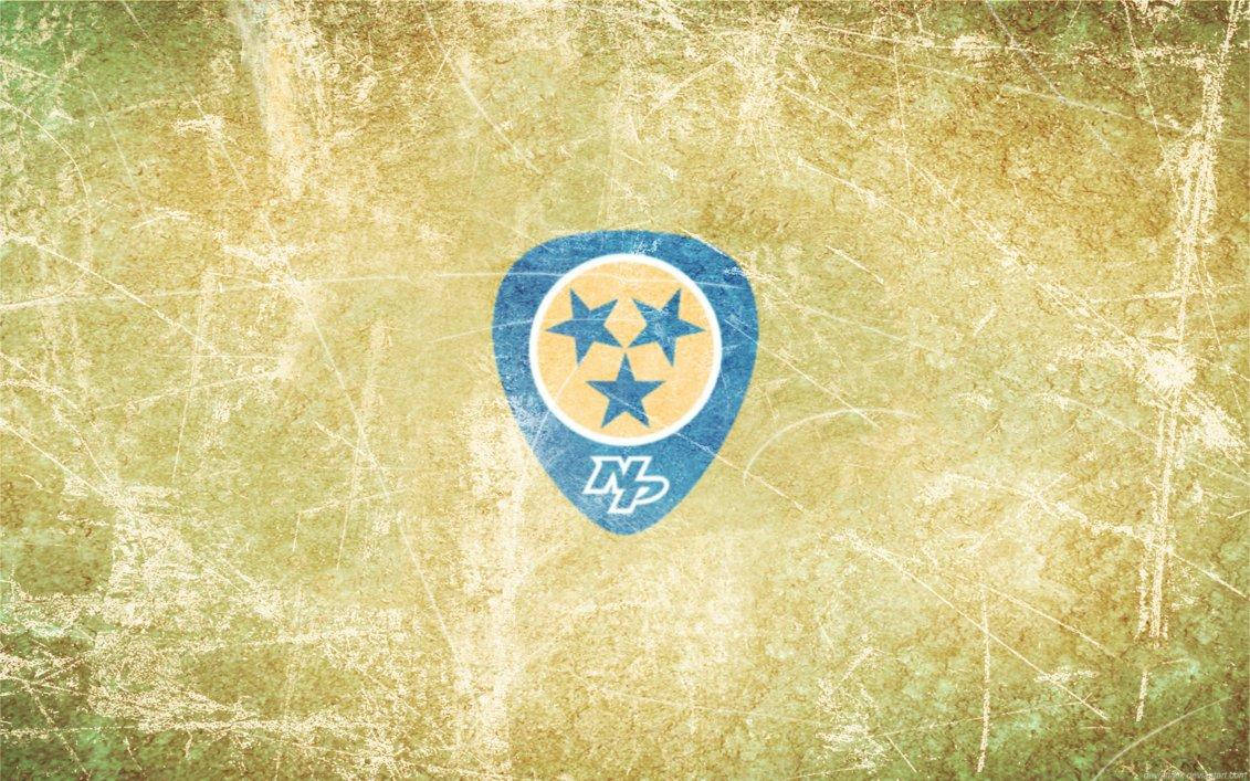 Nashville Predators Vintage Logo Background