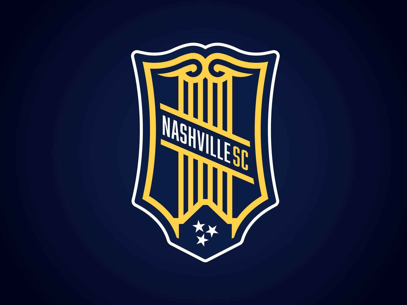 Nashville Sc Shield-shape Emblem