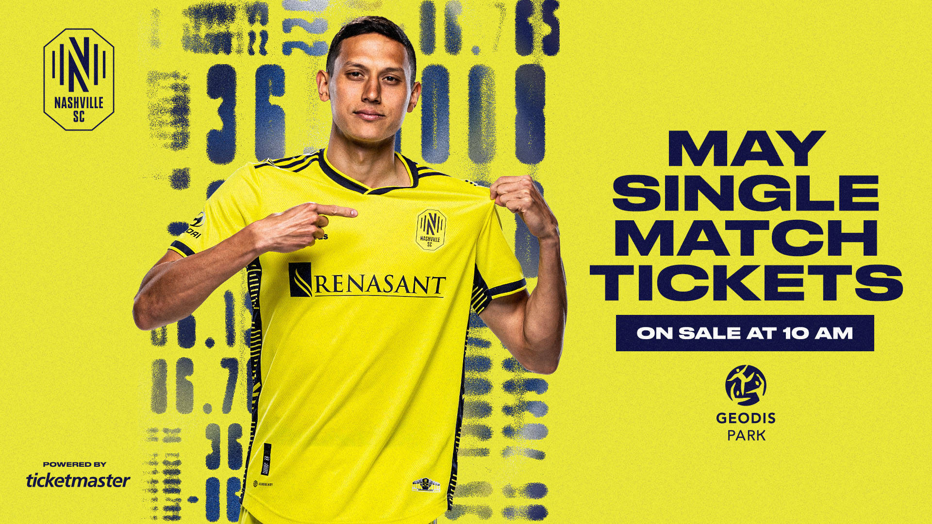 Nashville Sc Single Match Tickets Background