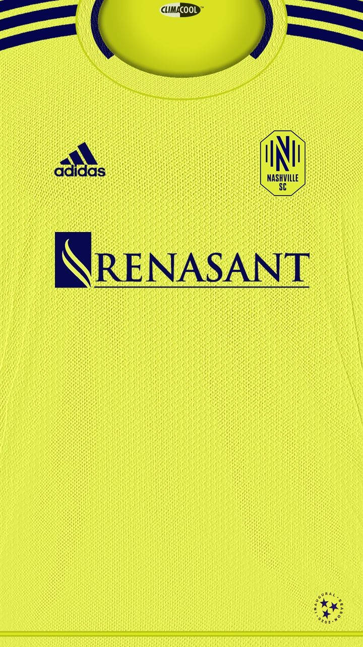 Nashville Sc Yellow Jersey Background