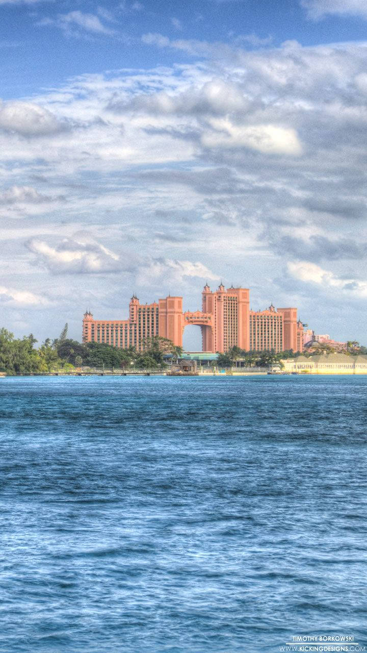 Nassau Bahamas Atlantis Distant Background