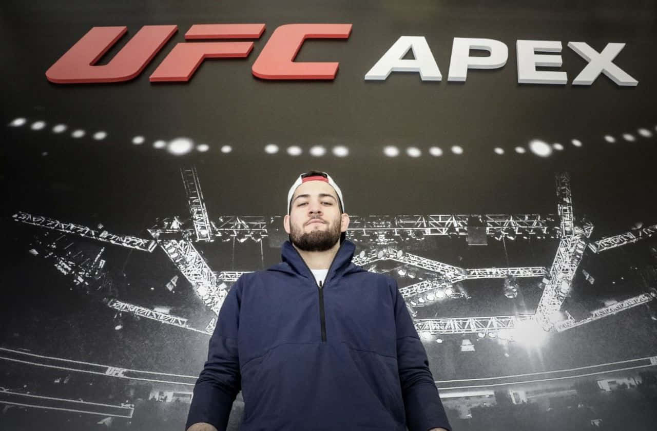 Nassourdine Imavov At The Ufc Apex Hq