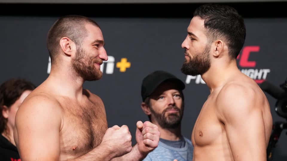 Nassourdine Imavov Frowning