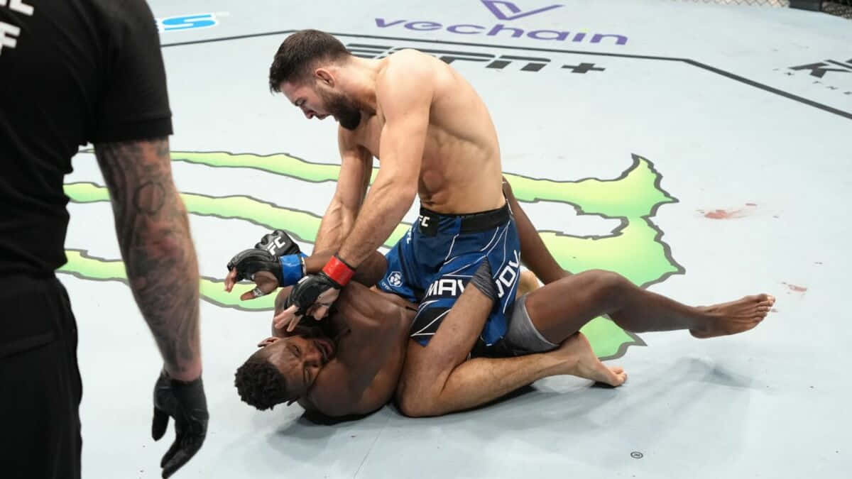 Nassourdine Imavov Pounding Into Buckley