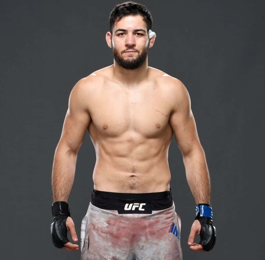 Nassourdine Imavov Ufc Fighter Portrait Background