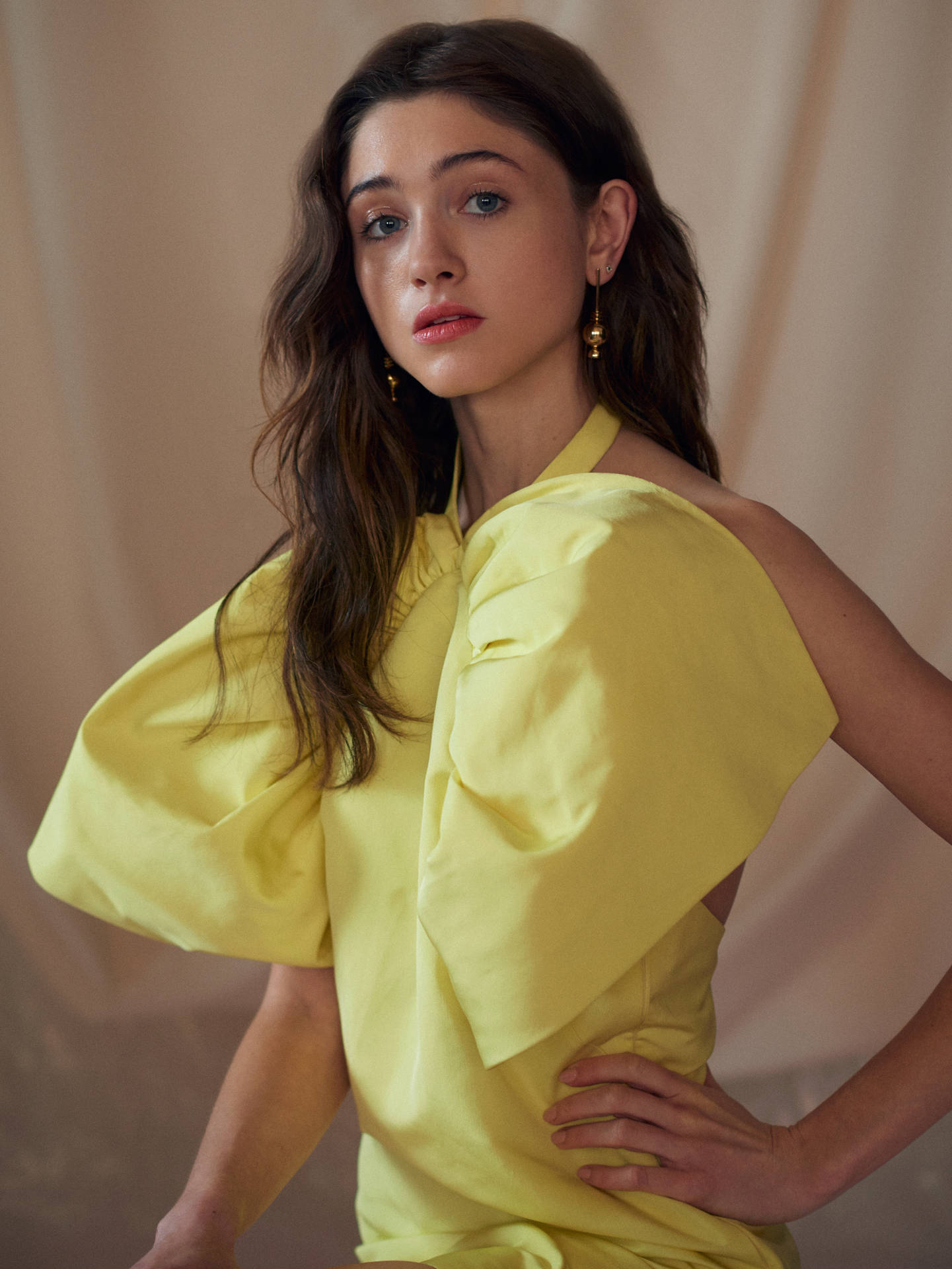 Natalia Dyer Elegant Dress