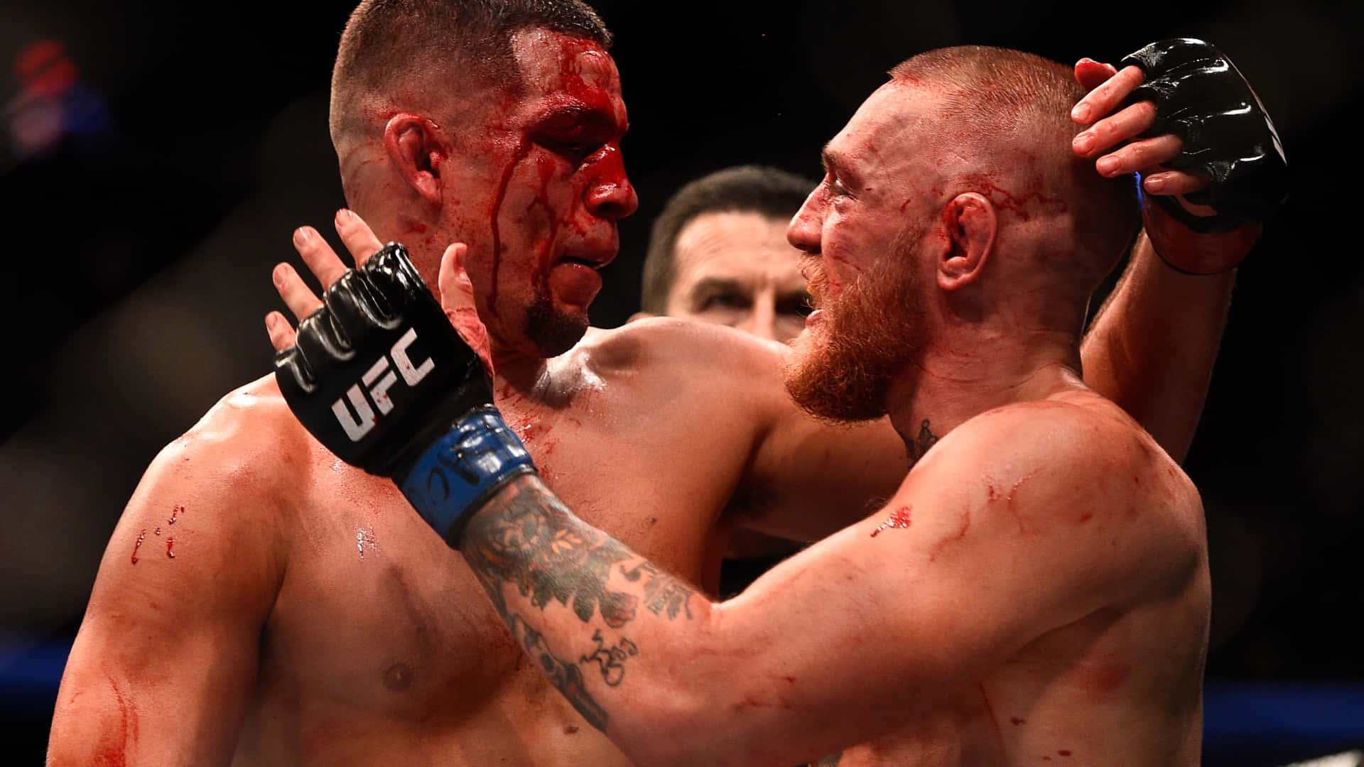 Nate Diaz Versus Conor Mcgregor Background