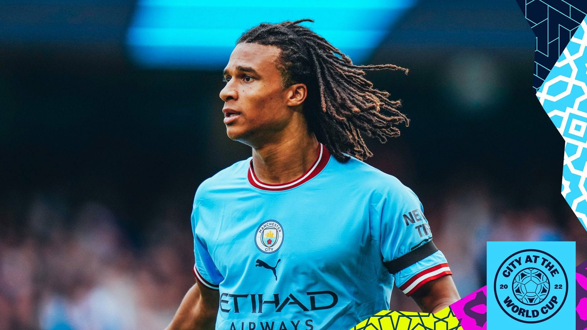 Nathan Ake City At The World Cup Background