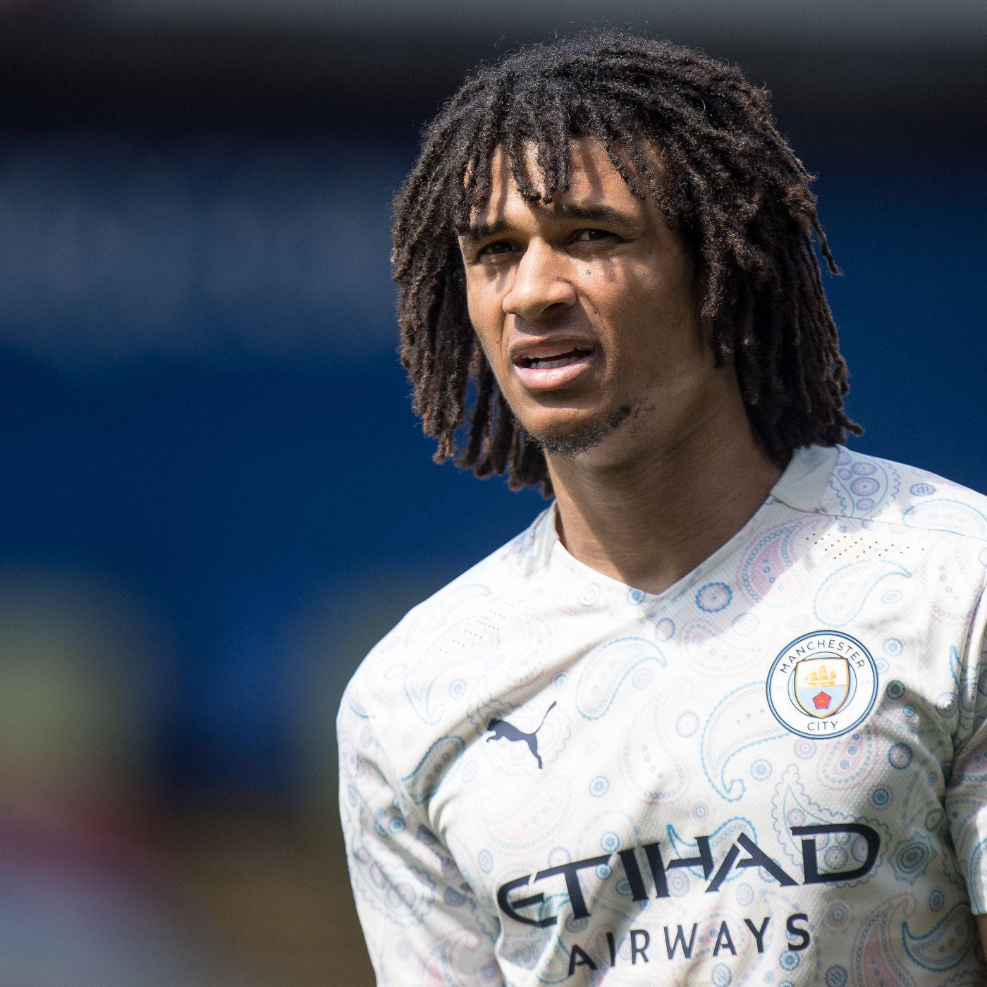 Nathan Ake Manchester City Fc Up-close