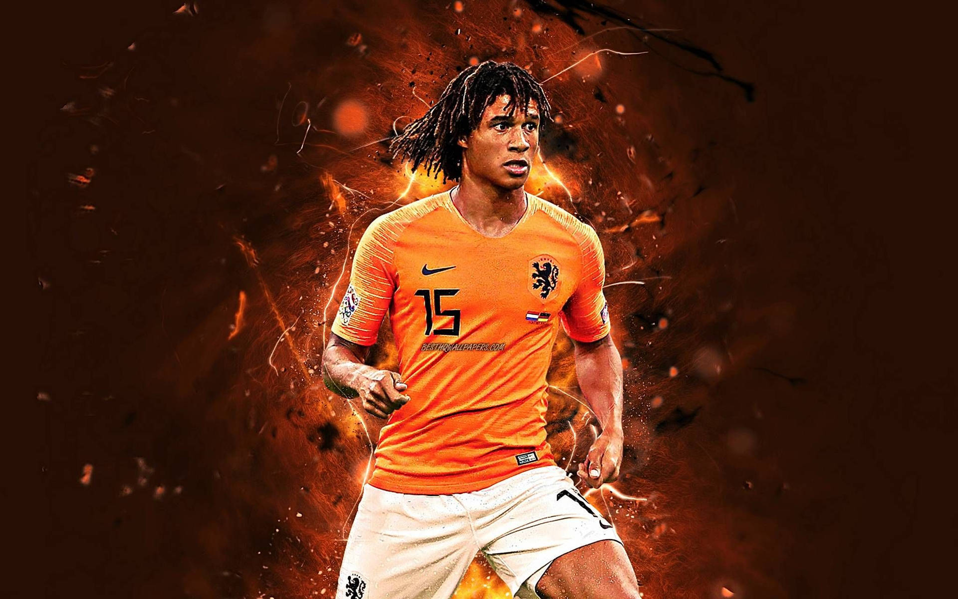 Nathan Ake Representing The Netherlands Background