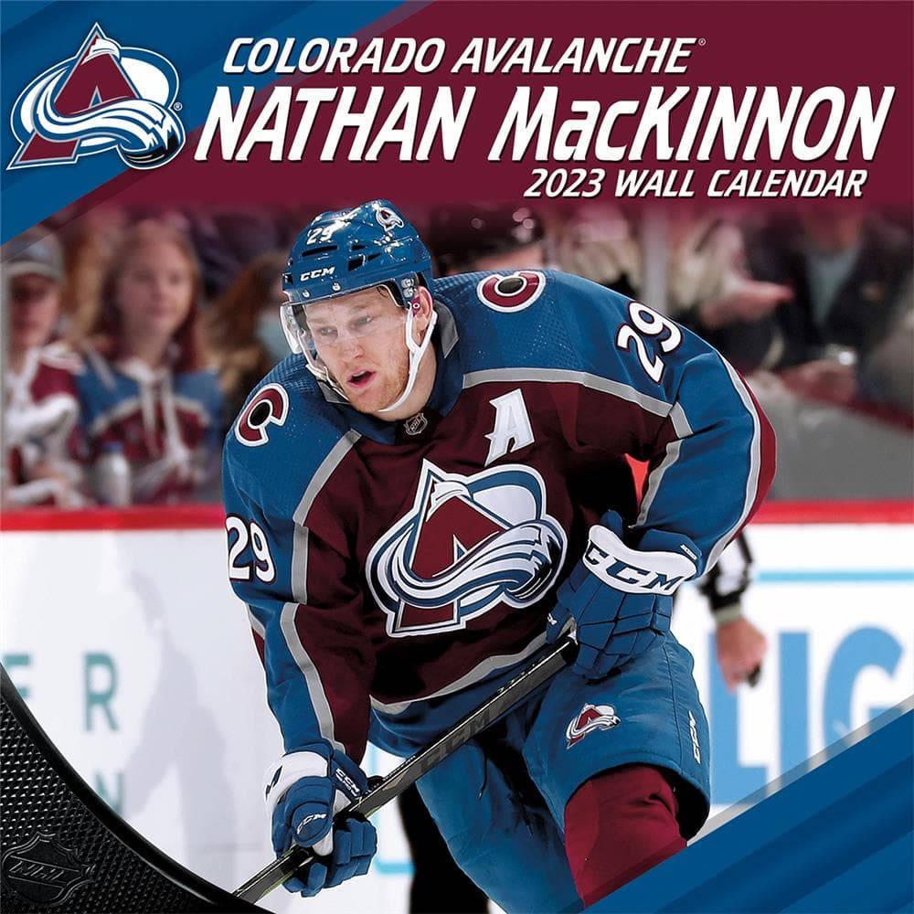 Nathan Mackinnon 2023 Wall Calendar Background