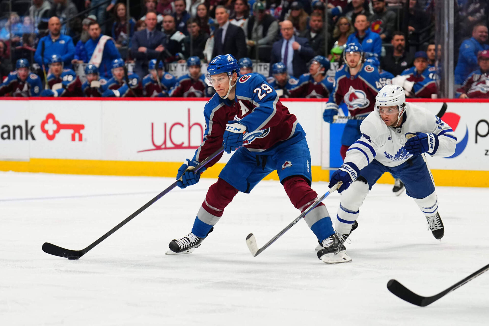 Nathan Mackinnon, A Pinnacle Of Canadian Professional Ice Hockey Background