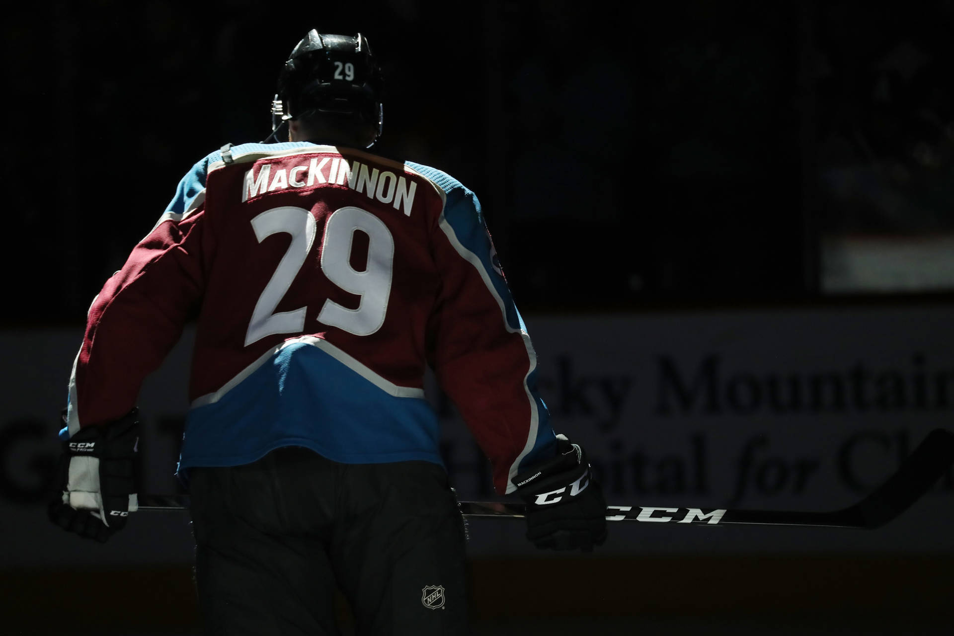 Nathan Mackinnon Ice Hockey Sweater Background