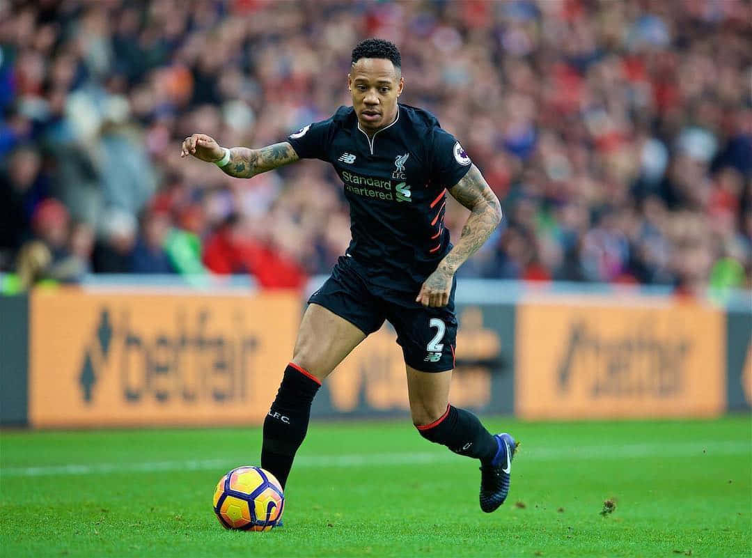 Nathaniel Clyne Black Jersey Full Body