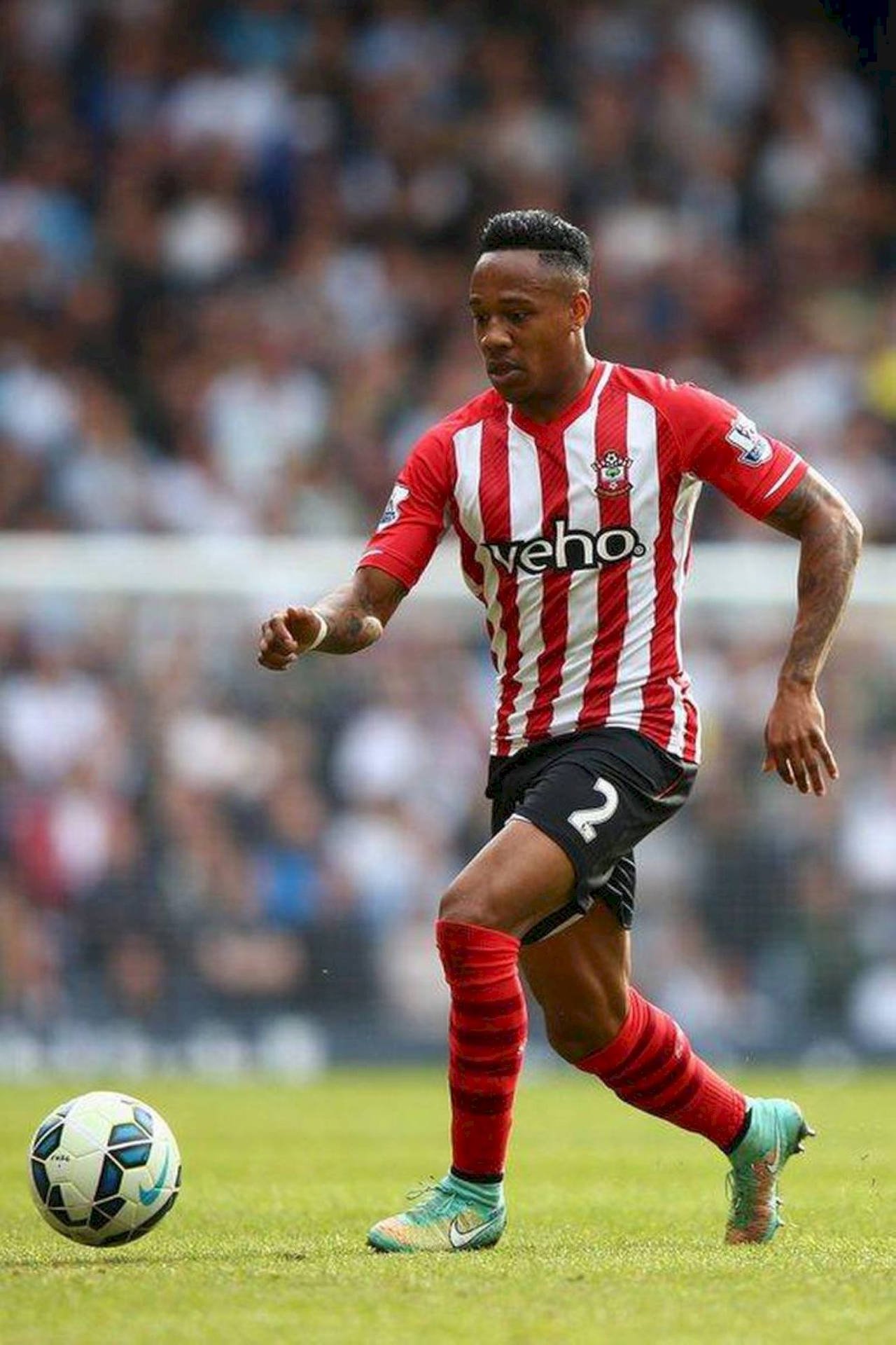 Nathaniel Clyne Chasing The Ball Background