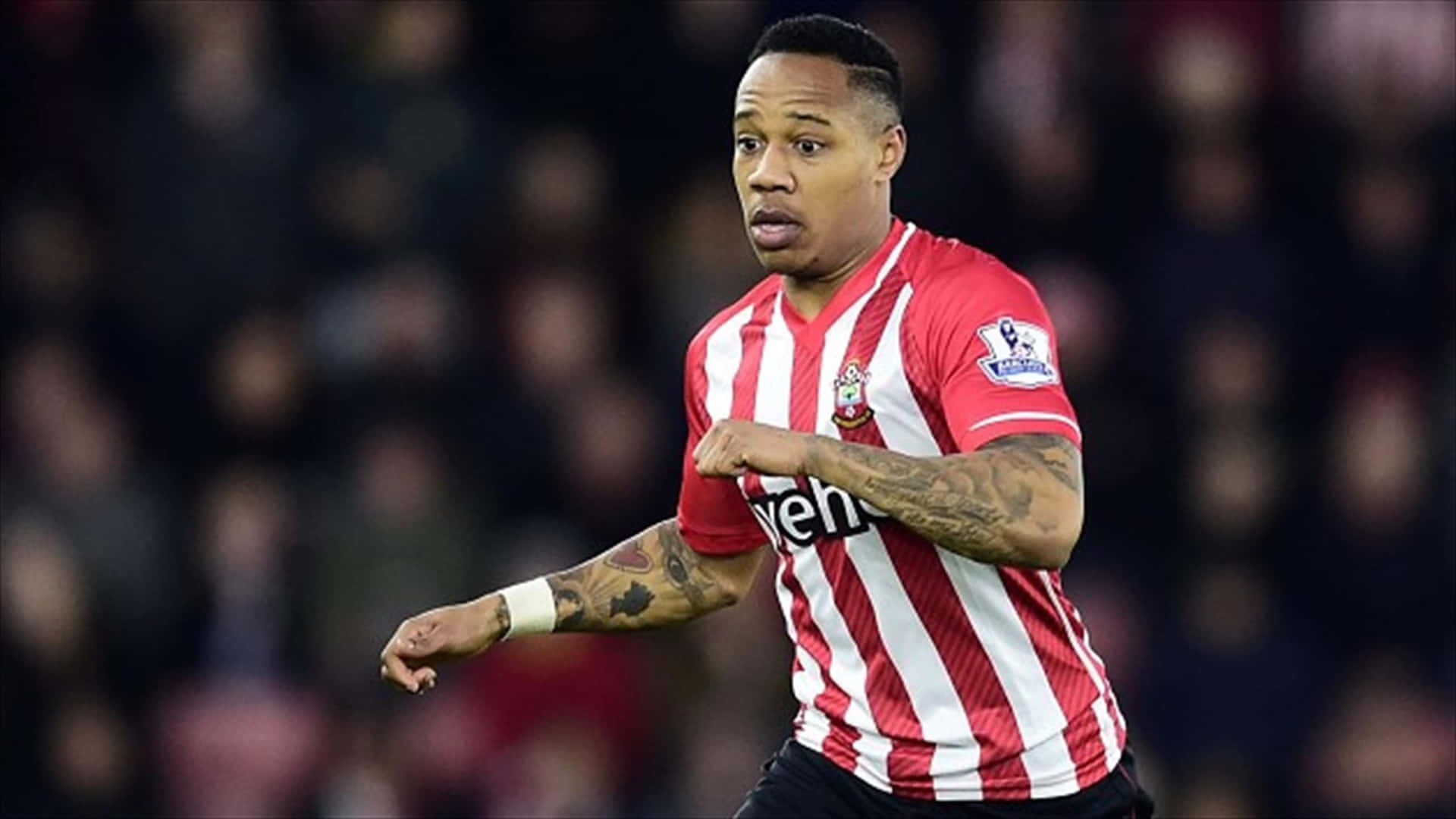 Nathaniel Clyne In Striped Uniform