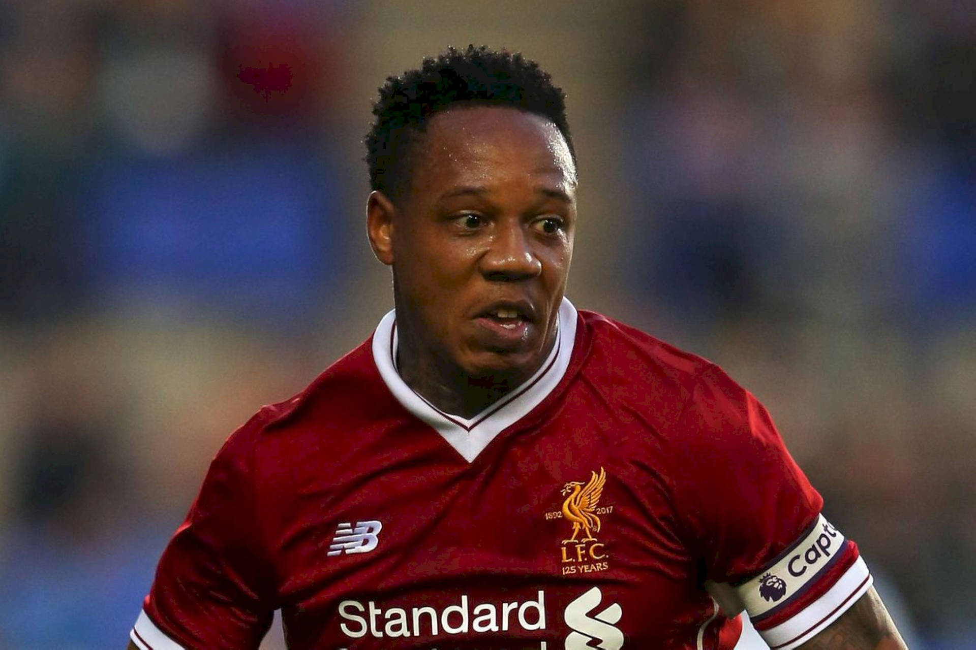 Nathaniel Clyne Red Jersey Up-close