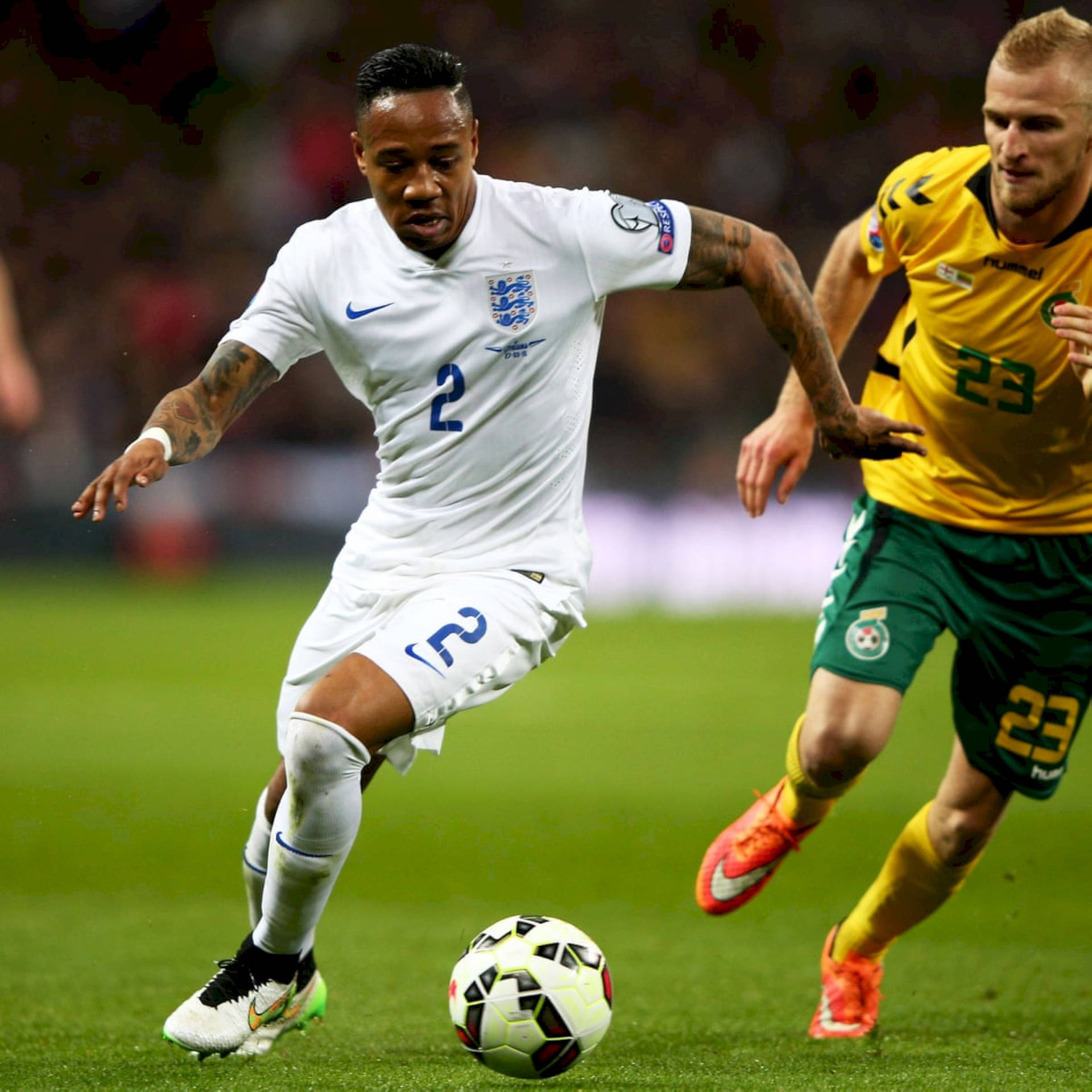 Nathaniel Clyne White Football Jersey