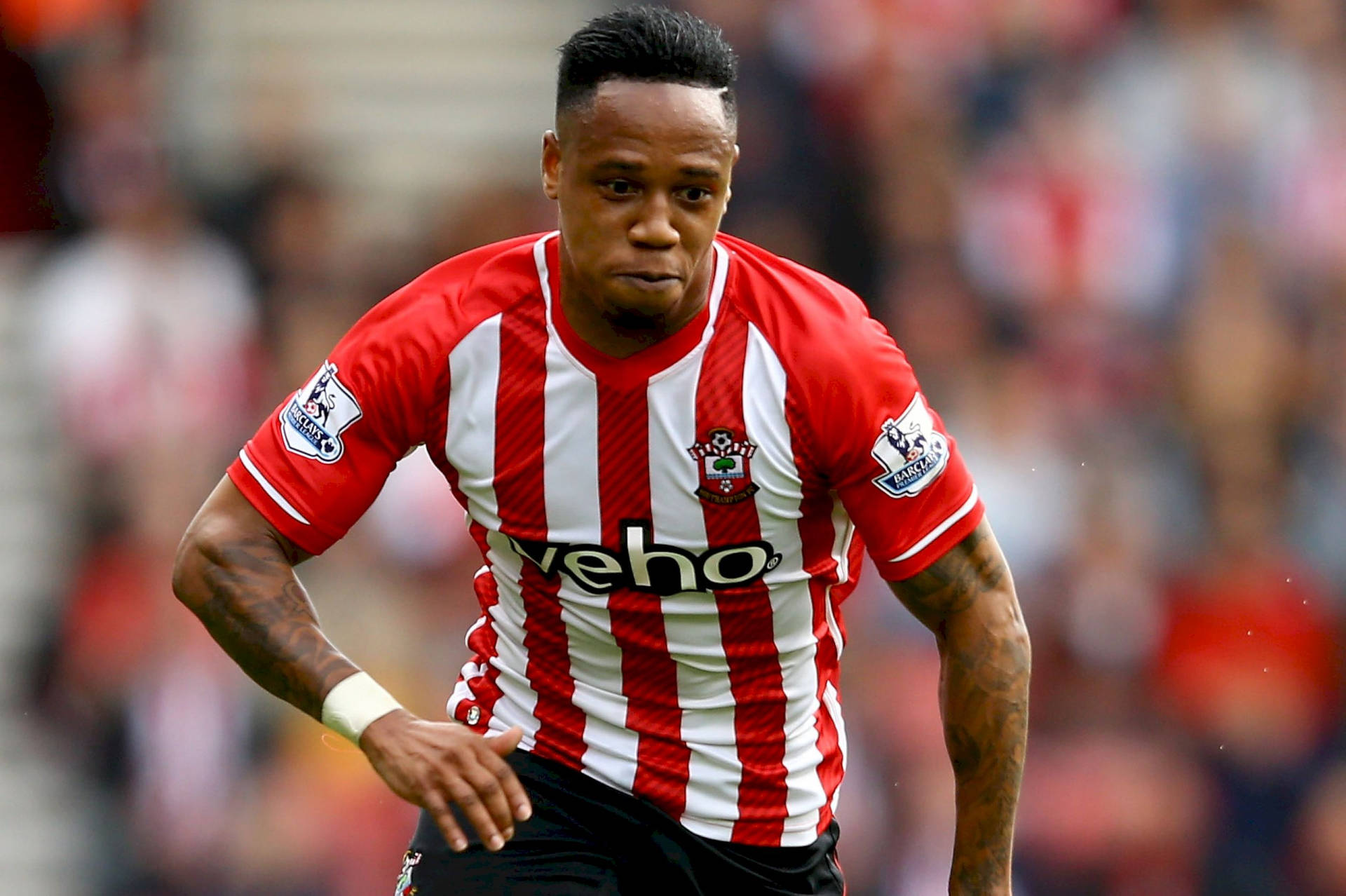 Nathaniel Clyne With Pursed Lips