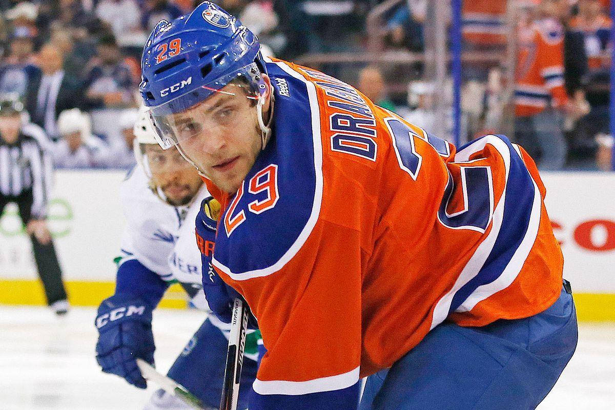 National Hockey League No. 29 Leon Draisaitl Background