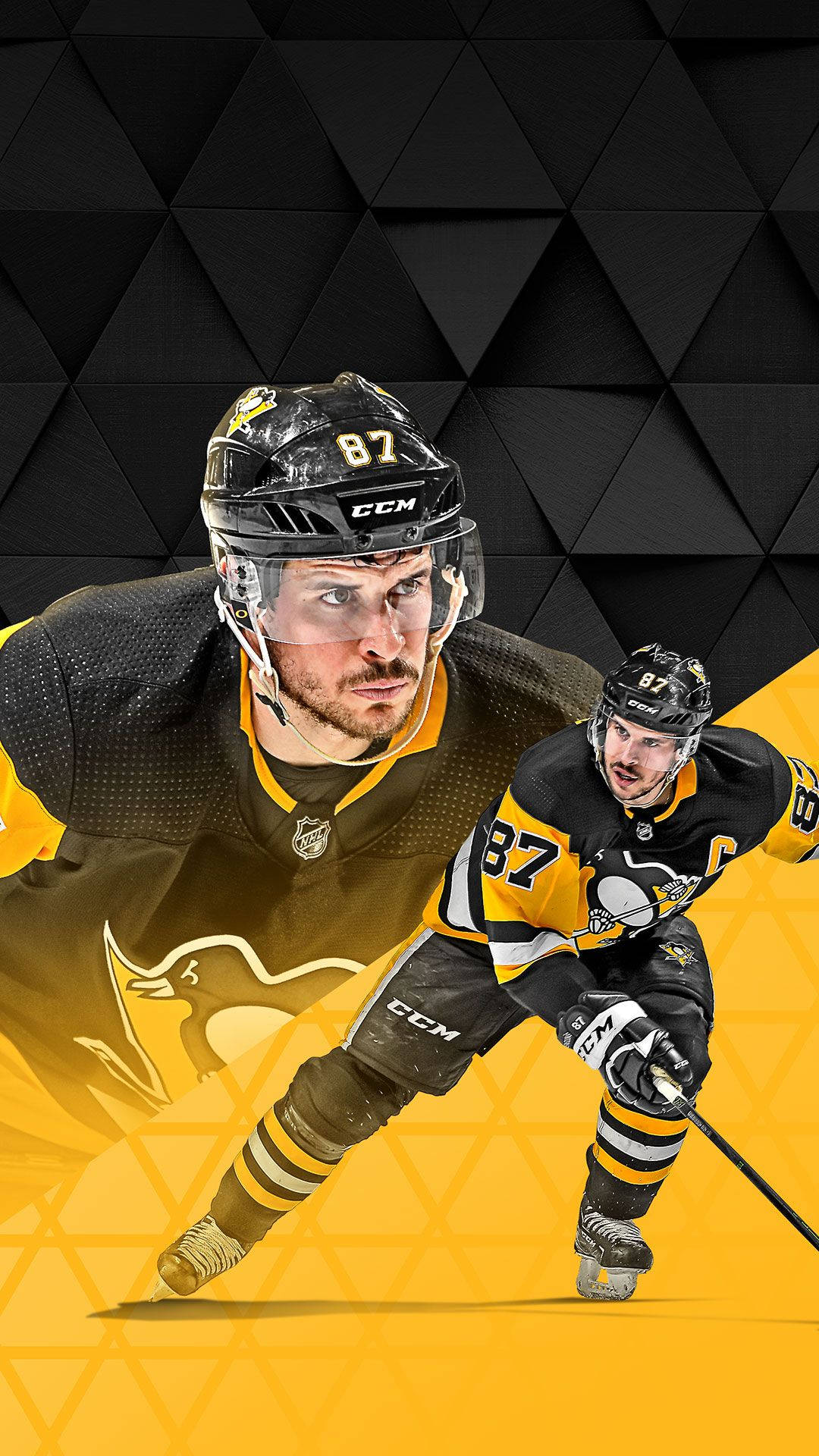 National Hockey League Player Sidney Crosby Background